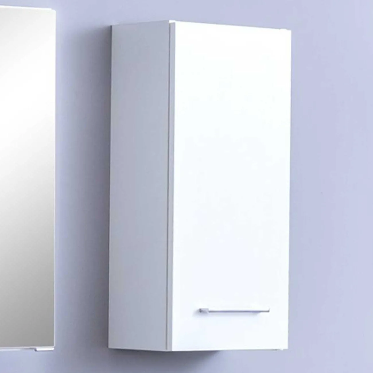 Armoire murale Pares 30cm 1 porte - blanc