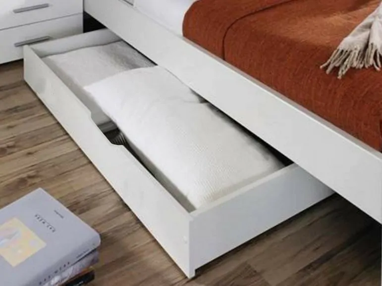 Tiroir de rangement MINOTOR blanc