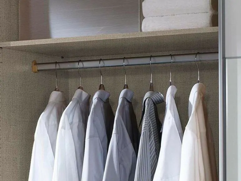 Tringle BETA 110 cm gris métal