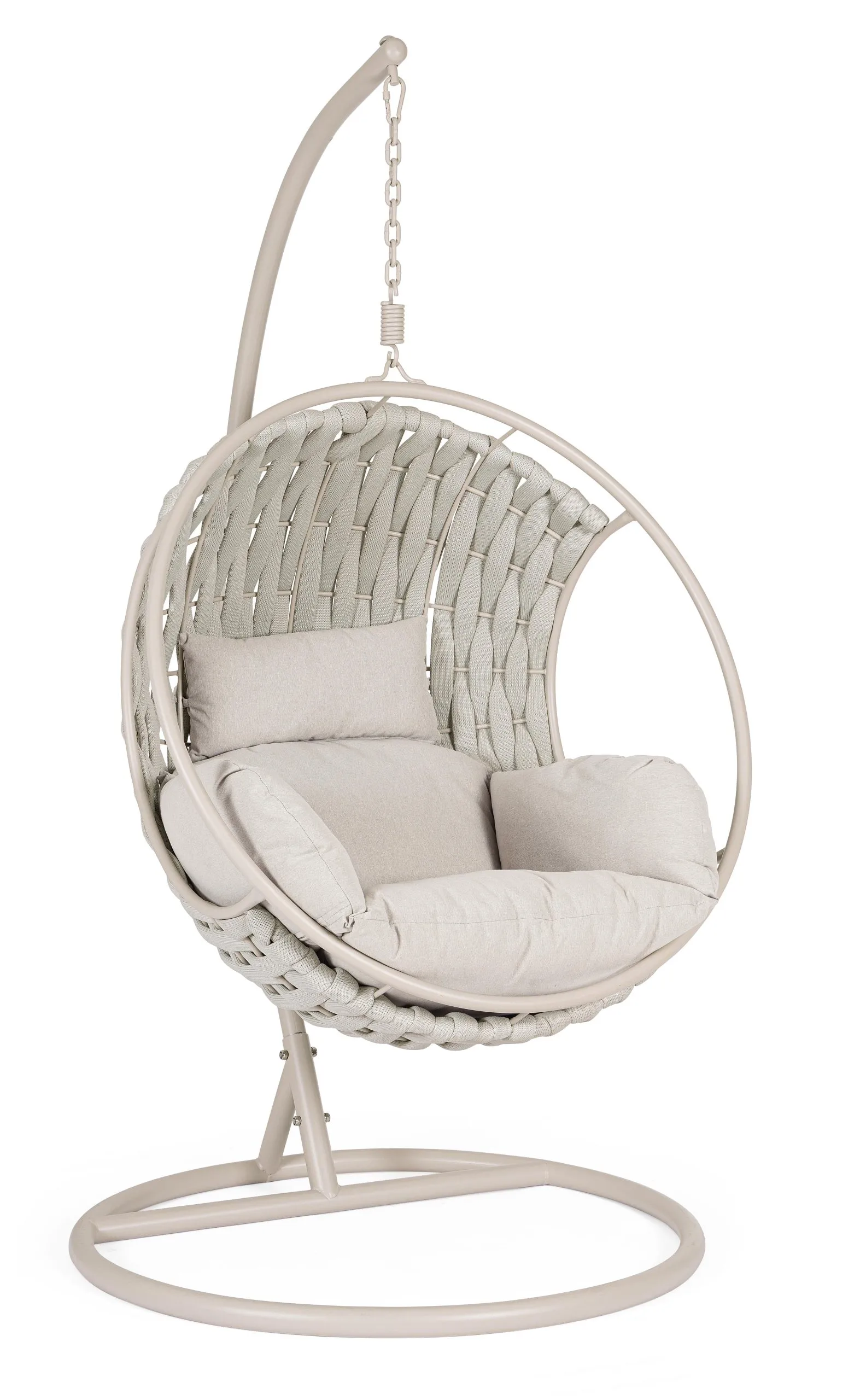 Bizzotto Hanging Chair Galapagos Max 130 Kg White