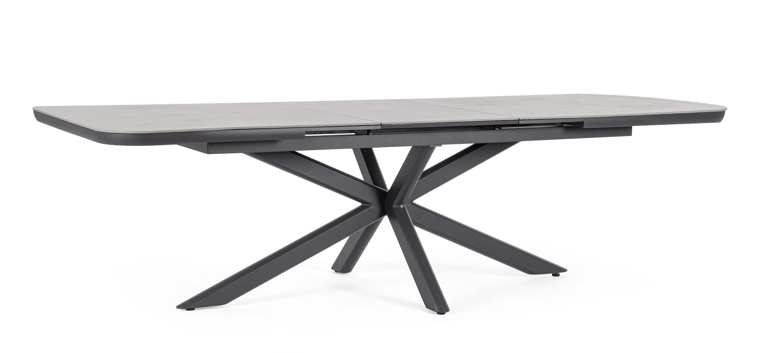 Bizzotto Pascal Extendable Table 100 x 200 x 260 Cm Anthracite