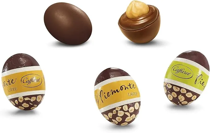 Caffarel Ovetti Piemonte Assorted Milk and Dark Chocolate 1 Kg