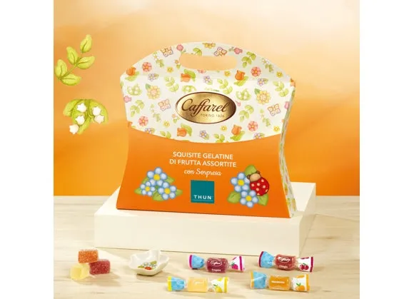 Caffarel Pochette Mother's Day Thun with Surprise 300 Gr Gelatine
