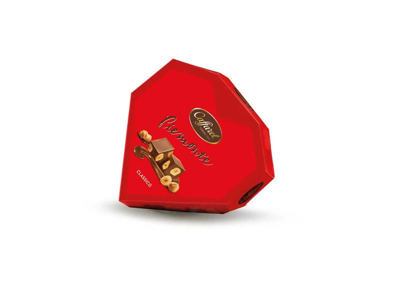 Caffarel Heart Box Pralines Piemonte 150 Gr