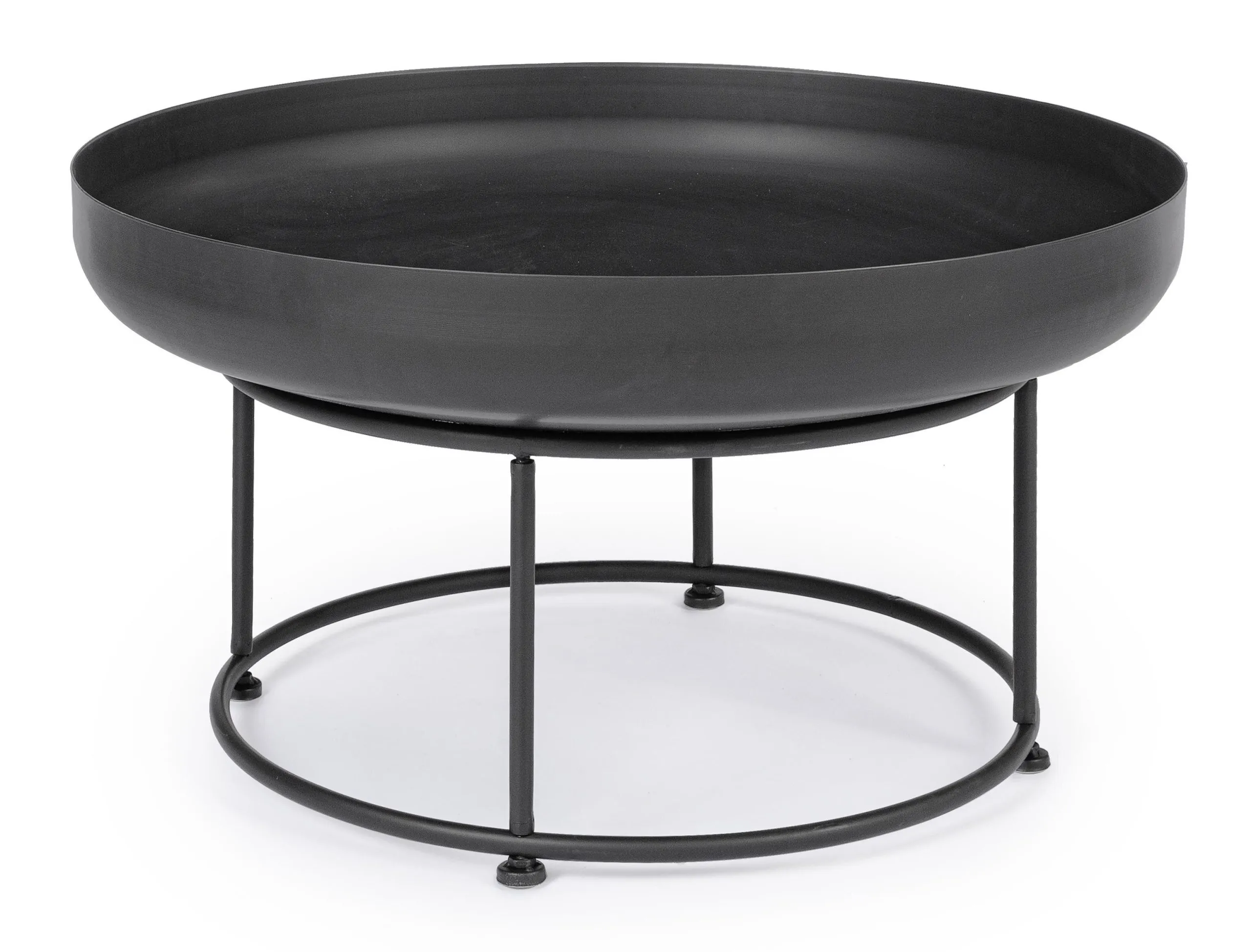 Bizzotto Brazier Efesto D 80 Cm H 44 Cm Black