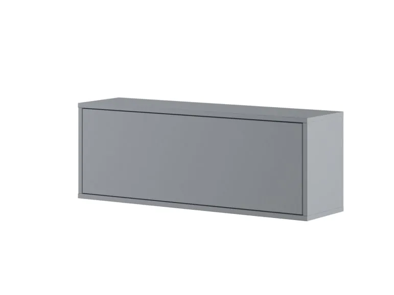 Surmeuble CONCEPTION PRO 1 porte gris