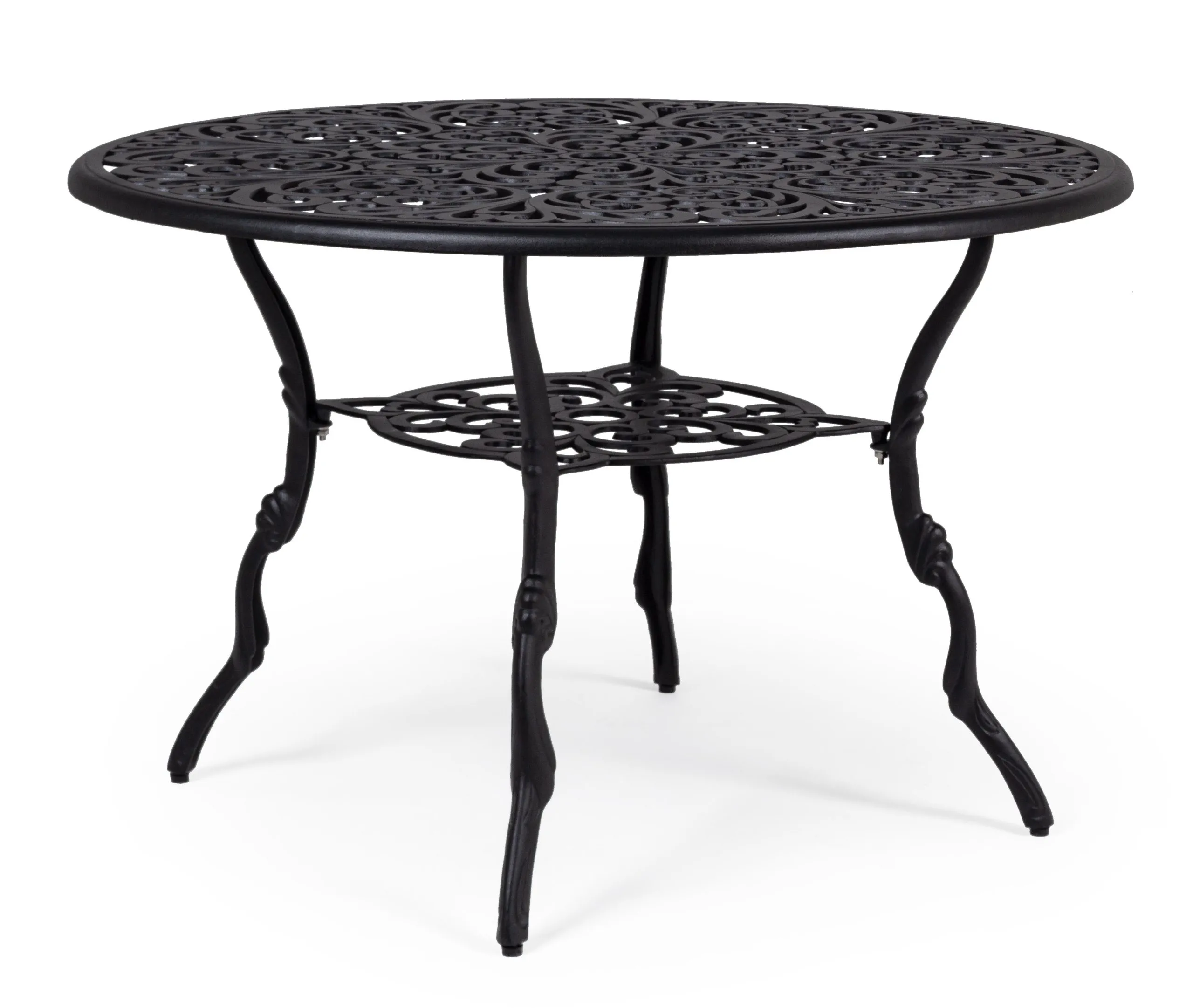 Bizzotto Victoria Table D 110 Cm H 71.5 Cm Anthracite
