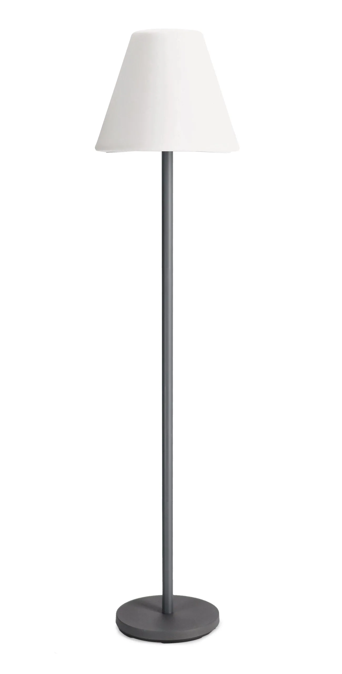 Bizzotto Floor Lamp Solar Led Speaker H 170 Cm Pe Black