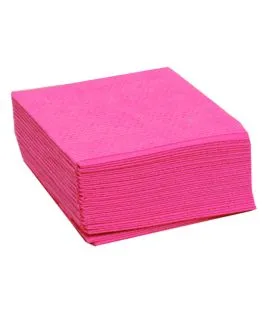 Lavettes non tissées rose 50x35 cm (25 pièces)