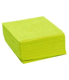 Lavettes non tissées jaune 50x35 cm (25 pièces)
