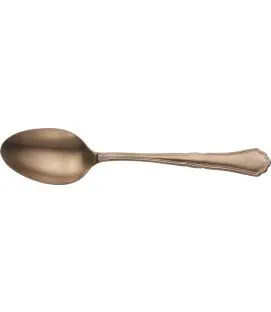 Cuillère à dessert bronze inox 18/10 17,1 cm Settecento Pintinox