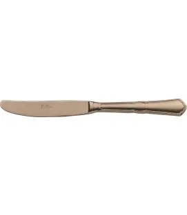 Couteau à dessert monobloc bronze 20,2 cm Settecento Pintinox