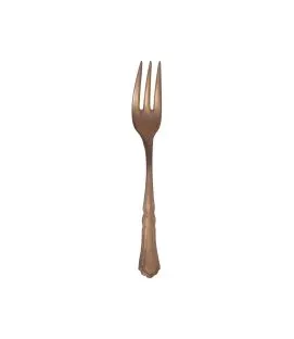 Fourchette à gâteau bronze inox 18/10 14,8 cm Settecento Pintinox