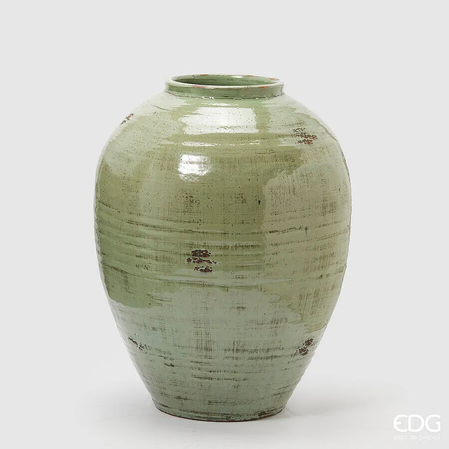 EDG Enzo De Gasperi Phoenix Vase Amphora H 70 Cm D 55 Cm Ceramic Water