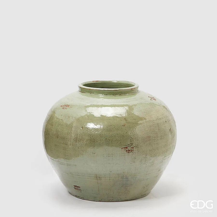 EDG Enzo De Gasperi Phoenix Vase Amphora H 51 Cm D 61 Cm Ceramic Water