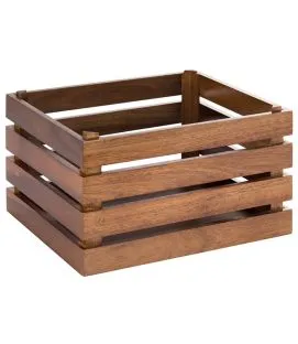 Présentoir à pâtisserie acacia Acacia 35x29x20 cm Superbox Aps