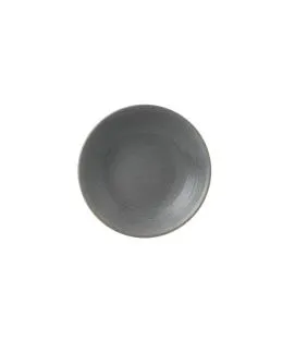 Assiette creuse rond gris porcelaine Ø 24,3 cm Evo Granite Dudson