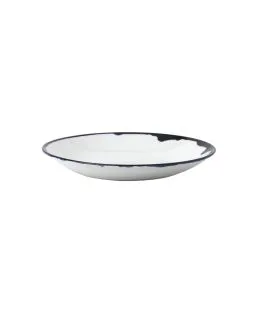 Assiette creuse rond blanc porcelaine vitrifiée Ø 27,8 cm Harvest Dudson