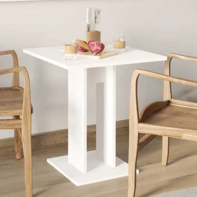 Table à manger Brandon 70x70 - blanc