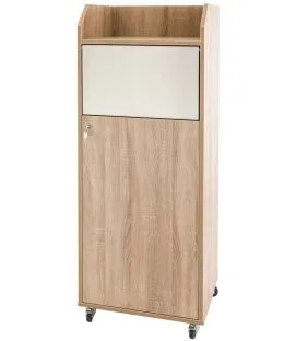 Meuble poubelle 42x54x136 cm Jacky