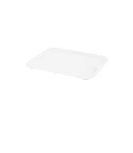 Couvercle pour bacs blanc plastique 60x40x3,5 cm Gilac