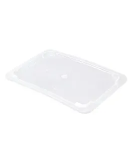 Couvercle pour bac plat 5L transparent plastique 45x29x1,5 cm Gilac