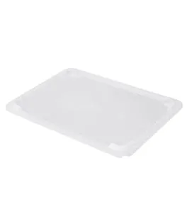 Couvercle pour bac plat 8L transparent plastique 49x34x2 cm Gilac