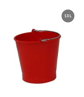 Seau rouge 13 L Gilac