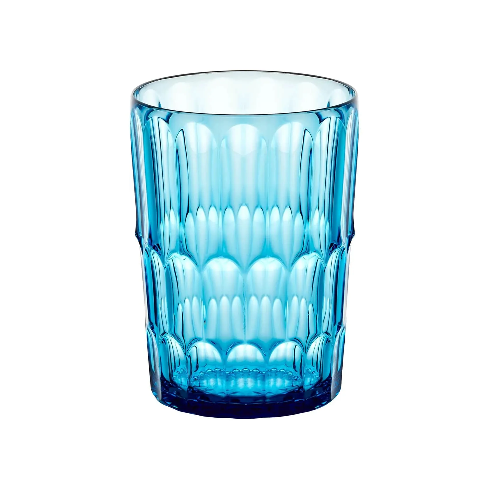 GUZZINI Tall Glass Decoro 2 Vanity Bio-Based Sea Blue