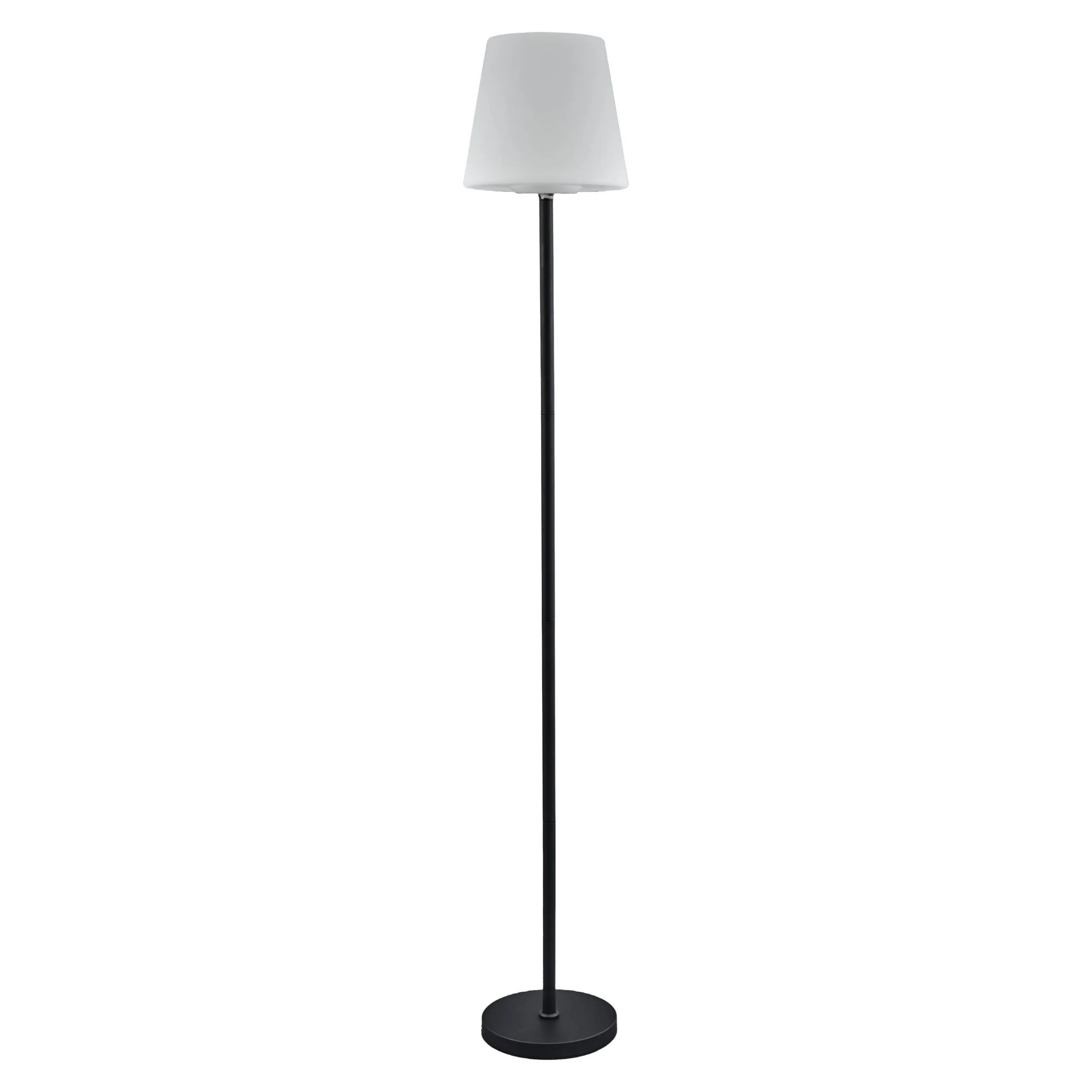The Arcolaio Solar Floor Lamp 200 x 1,600 mm Black