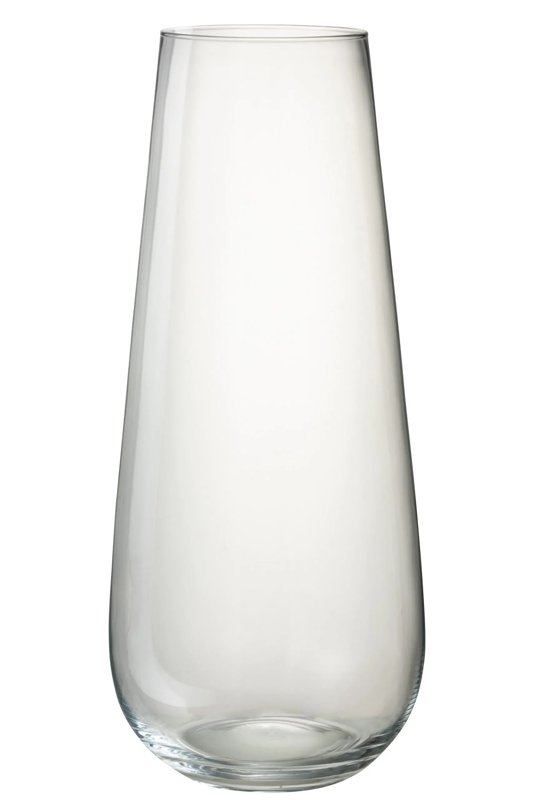 Vase lyna verre transparent large