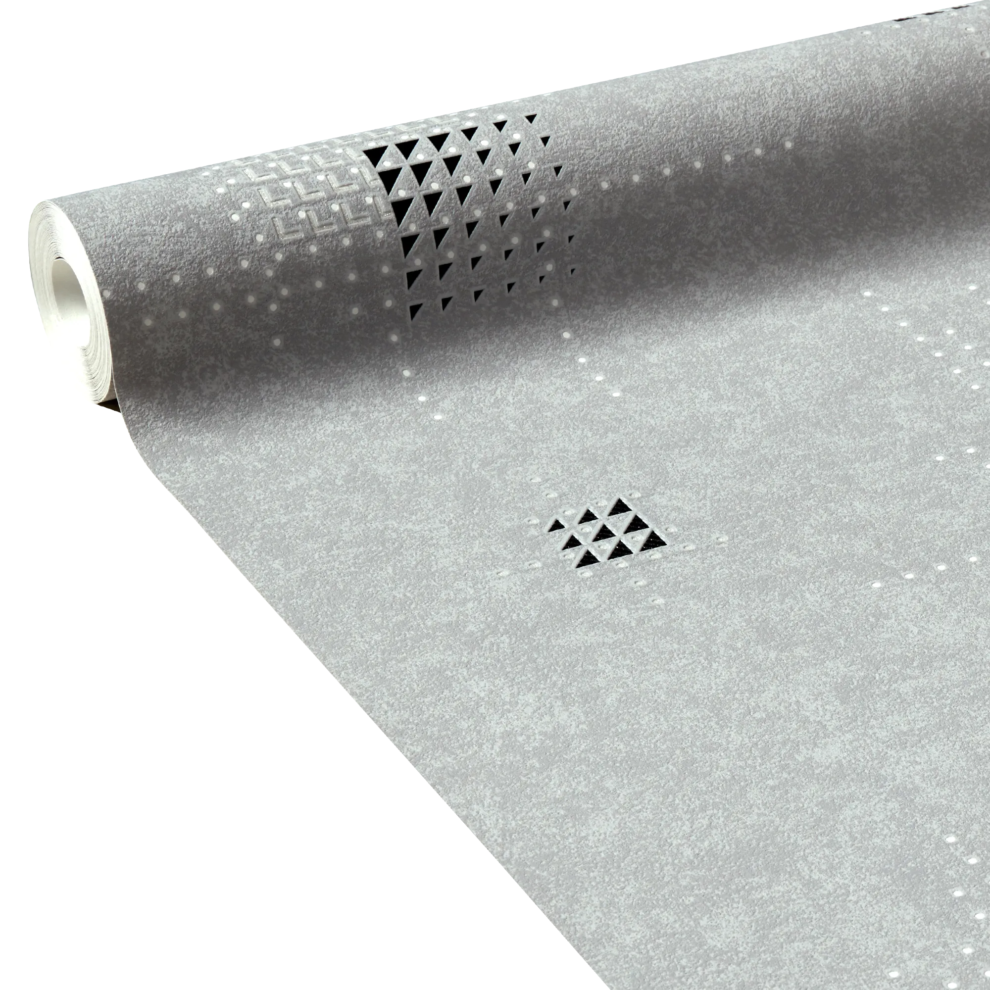 Papier peint intissé MAGIC LIGHT coloris gris moyen - 4MURS