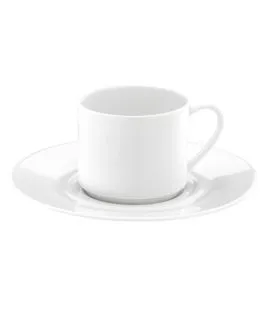 Tasse à thé blanc porcelaine pillénium 18 cl Valencay Pillivuyt