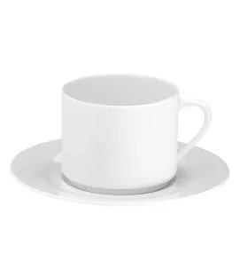Tasse à déjeuner blanc porcelaine pillénium 30 cl Valencay Pillivuyt