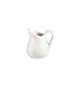 Pot à lait blanc porcelaine culinaire 4 cl Mehun Pillivuyt