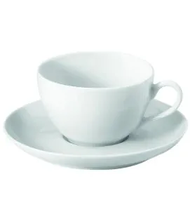 Sous tasse à thé rond blanc porcelaine culinaire Ø 14 cm Cecil Pillivuyt