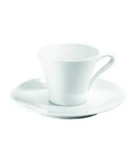 Sous tasse à thé rond blanc porcelaine culinaire Ø 16,5 cm Louna Pillivuyt