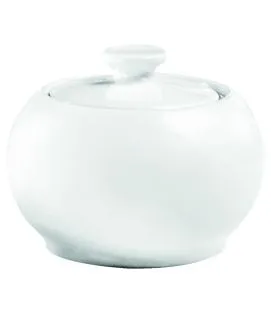 Sucrier blanc porcelaine culinaire 20 cl Ø 9 cm Sancerre Pillivuyt