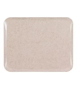 Plateau polyester rose 40x30 cm Poly Str Platex