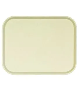 Plateau GN1/2 polyester jaune 32x26 cm Poly One Platex