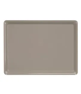 Plateau mélamine brun 38x28 cm Plateau S Platex