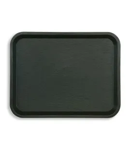 Plateau polyester marron 35x27 cm Fast Food Platex