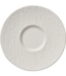 Sous tasse rond blanc porcelaine Ø 17 cm The Rock Villeroy & Boch
