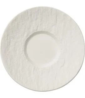 Sous tasse rond blanc porcelaine Ø 12 cm The Rock Villeroy & Boch