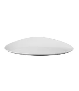 Assiette demi creuse ovale blanc porcelaine 34x22 cm Stella Cosmo Villeroy & Boch