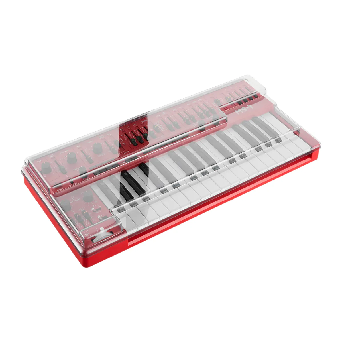 Capot protection synthétiseur - Pour MS-1 Behringer - Transparent
