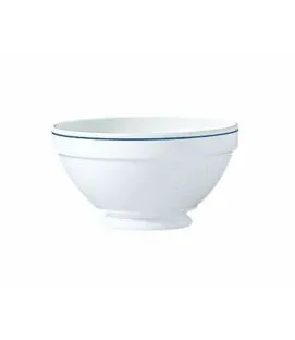 Bol rond blanc verre opal 51 cl Ø 13,2 cm Restaurant Filet Bleu Arcoroc
