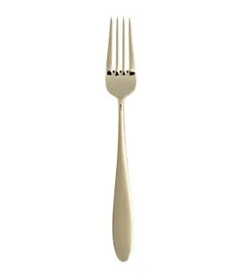 Fourchette de table or inox 18/10 21,2 cm Anzo Pvd Champagne Eternum