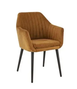 Fauteuil d'intérieur Gold 87x63x59 cm Alfonse