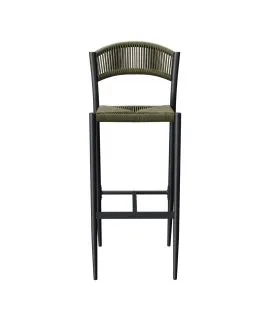 Tabouret de bar olive 104x46x58 cm Breda